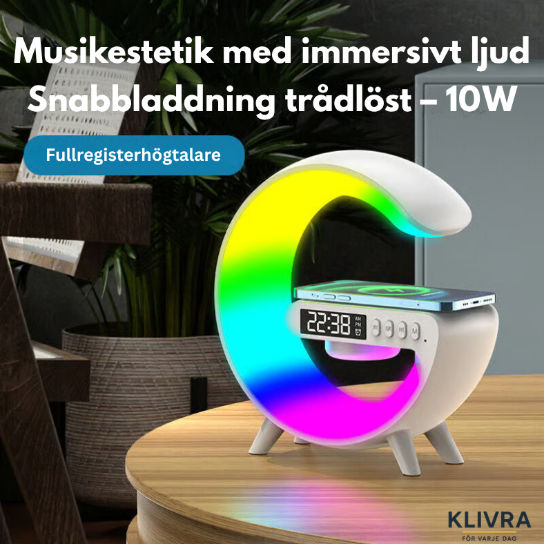 SoundAura™ – Skapa stämning med ljud, ljus och energi
