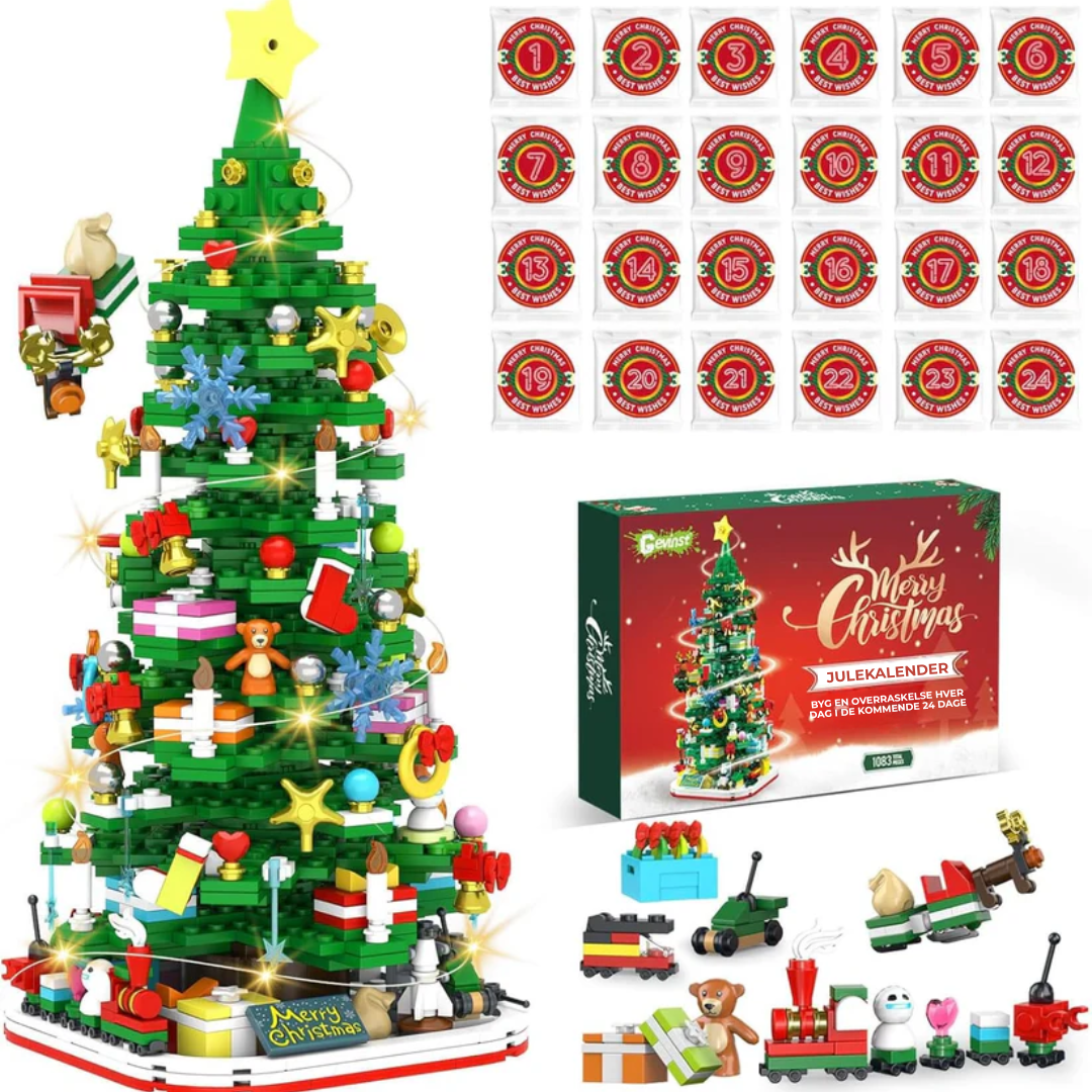 KlossJul™ – En adventskalender full av byggäventyr