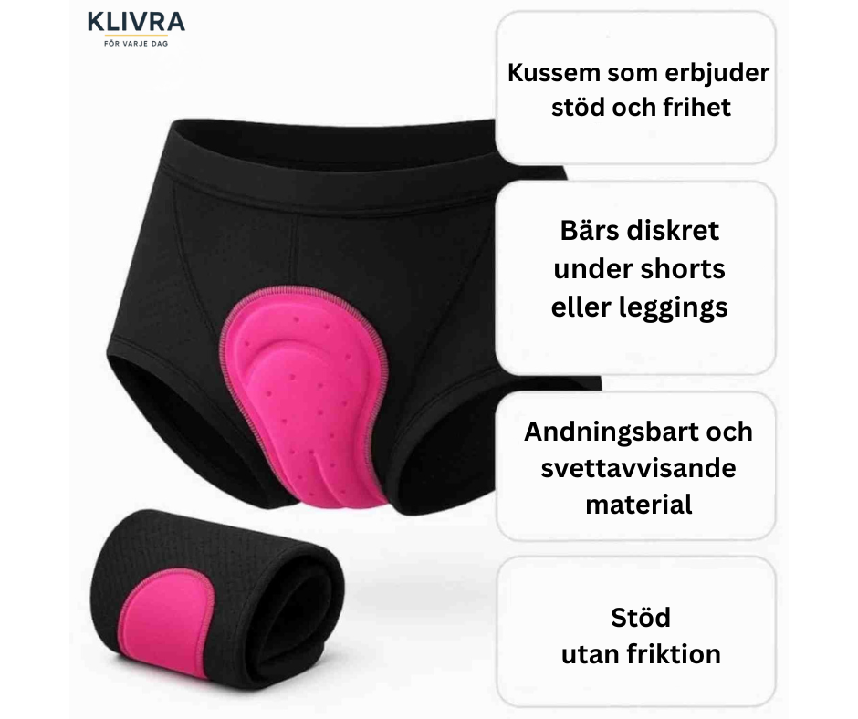 CykelFlex™ – Andas, torkar snabbt och skyddar höfterna