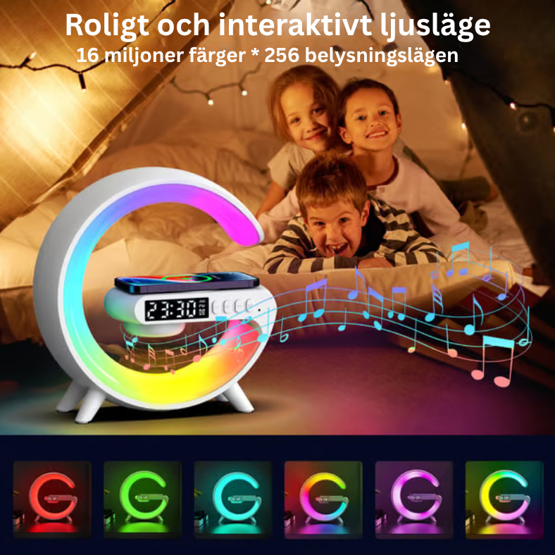 SoundAura™ – Skapa stämning med ljud, ljus och energi