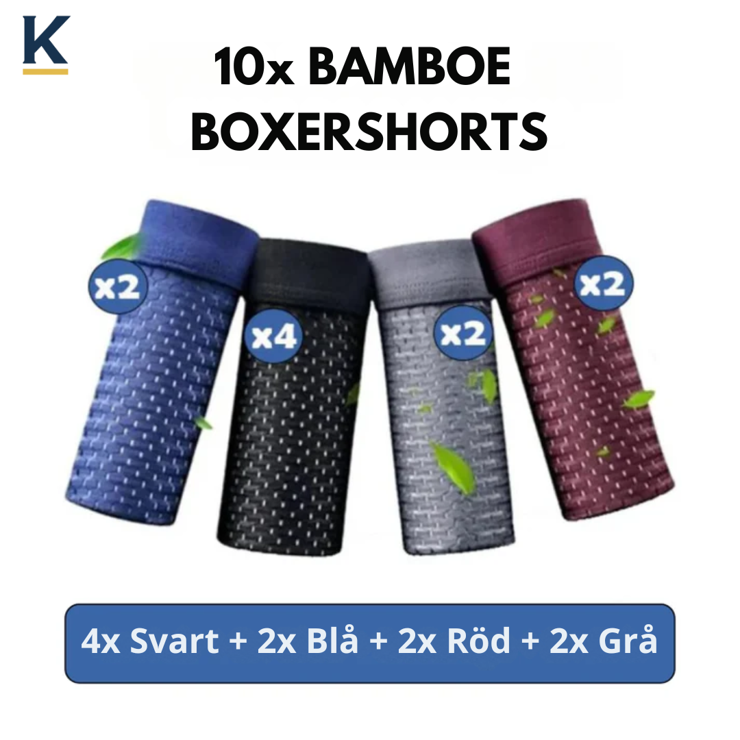 KomfortBoxer™ – Bambumaterial som håller dig sval och bekväm