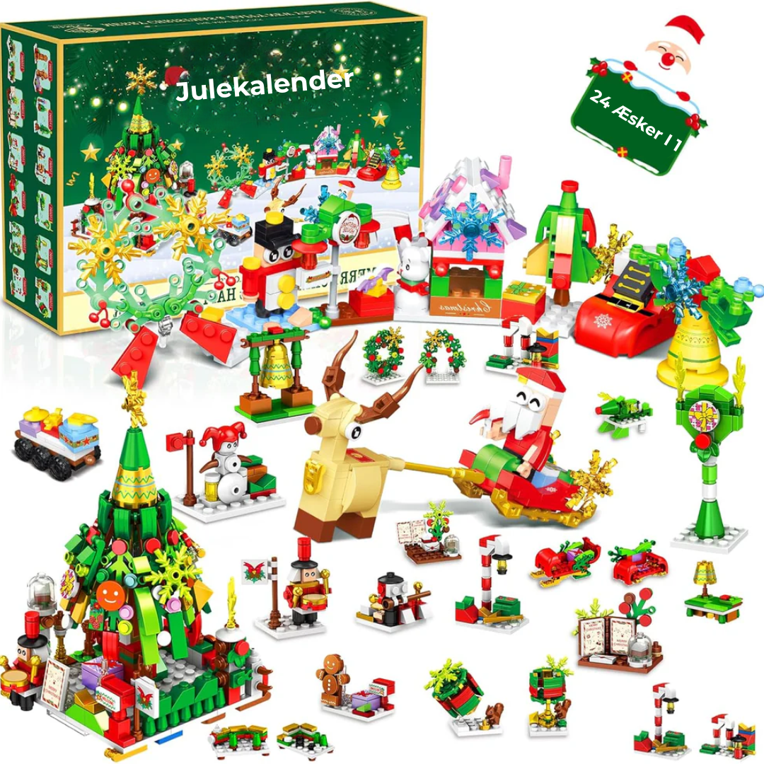 KlossJul™ – En adventskalender full av byggäventyr
