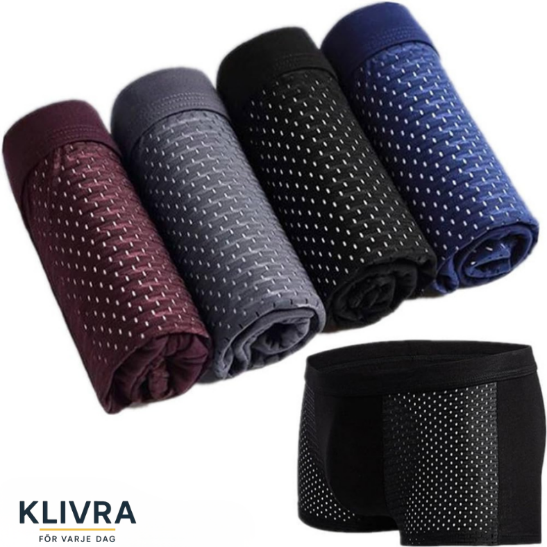 KomfortBoxer™ – Bambumaterial som håller dig sval och bekväm