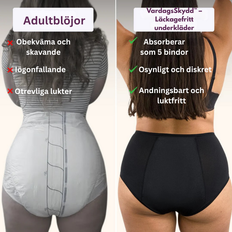 VardagsSkydd™ – Diskret skydd med elegant passform