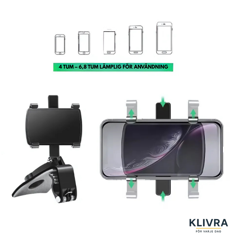 AutoView™ – Full sikt och smidig åtkomst under körning.