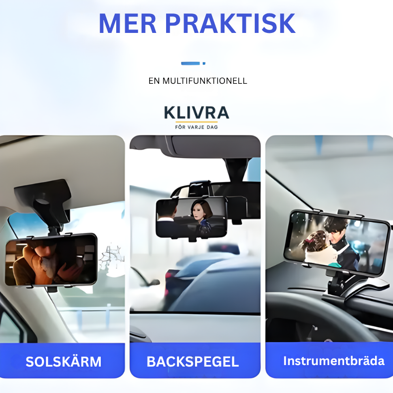 AutoView™ – Full sikt och smidig åtkomst under körning.