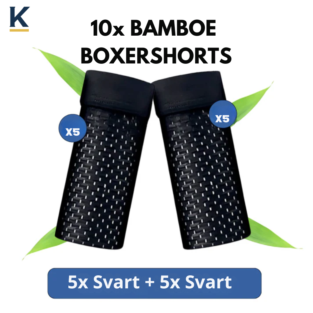 KomfortBoxer™ – Bambumaterial som håller dig sval och bekväm