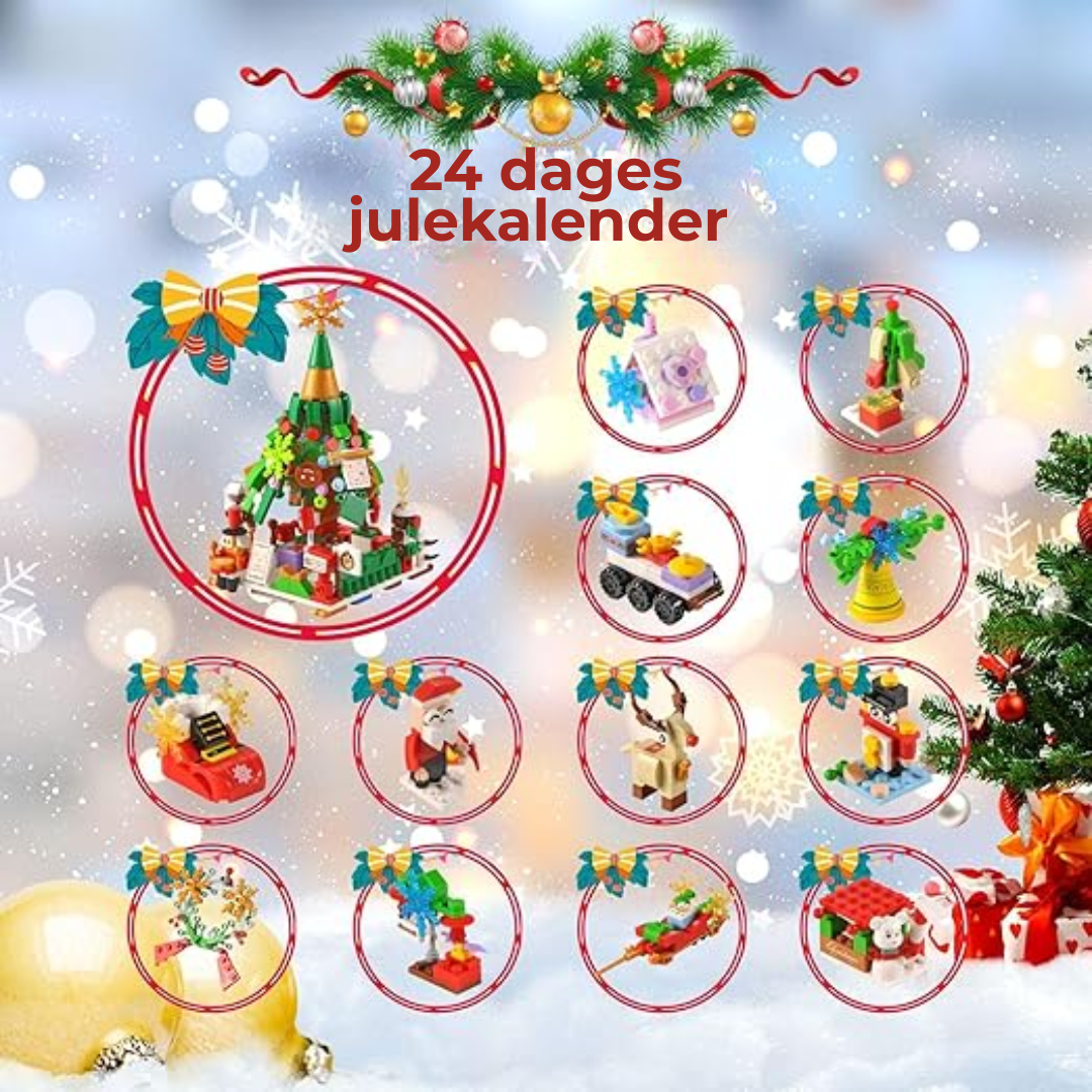 KlossJul™ – En adventskalender full av byggäventyr