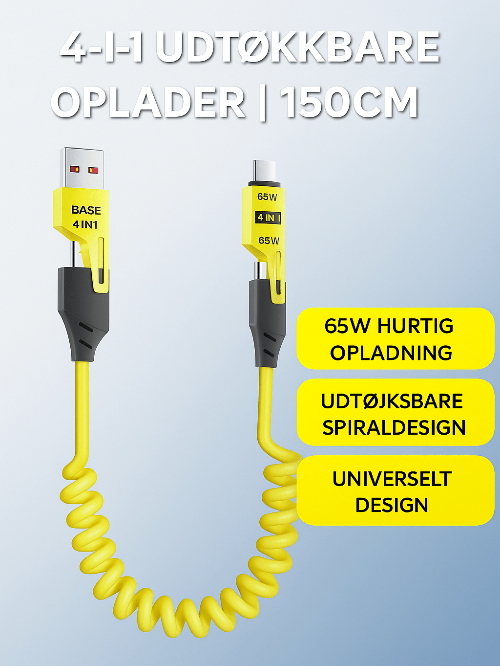 AllLadd™ – 4-i-1-lösningen för enkel laddning
