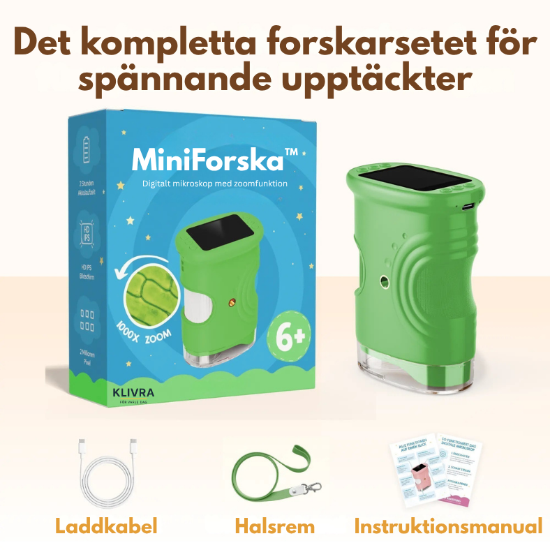 MiniForska™ – Låt barnen utforska världen på nära håll