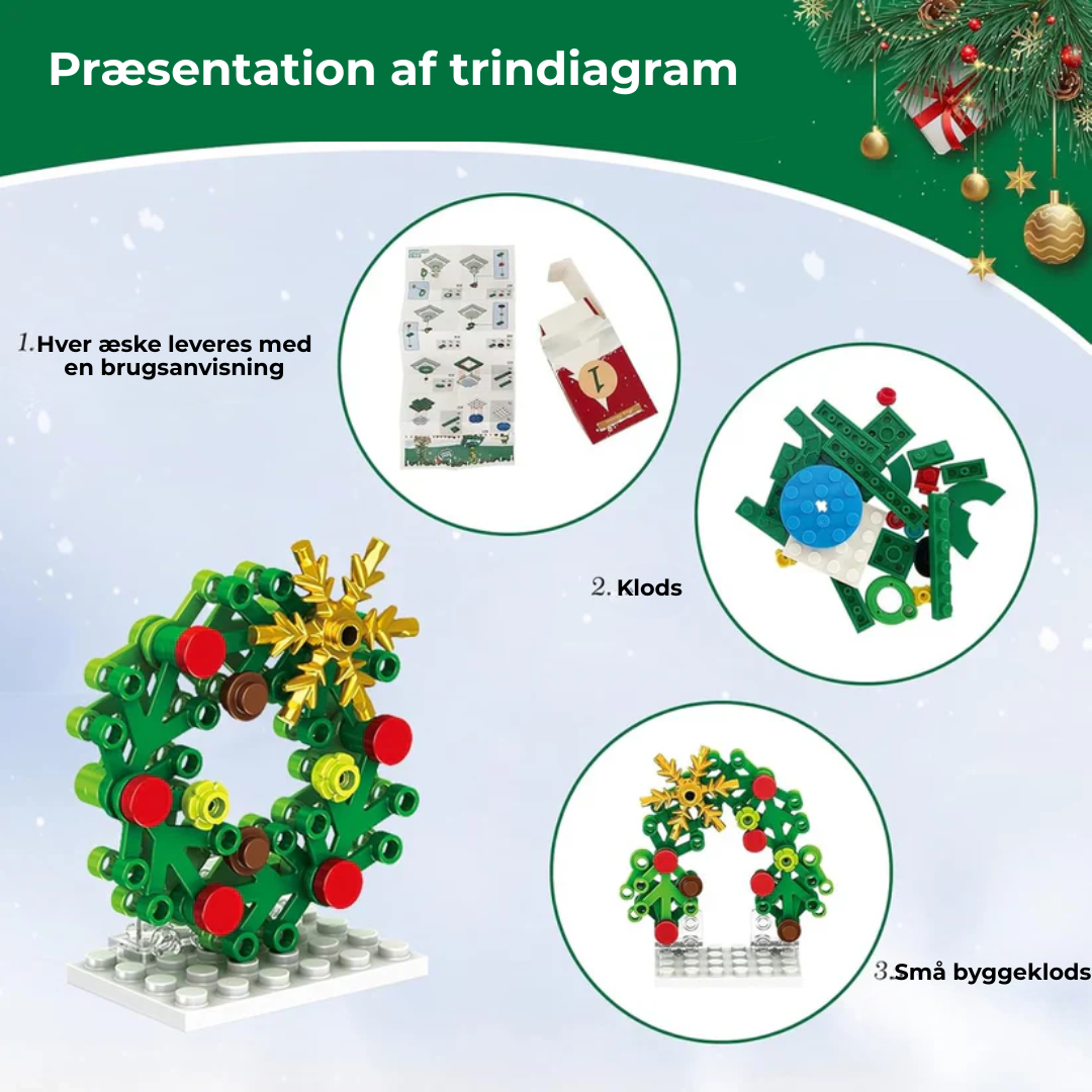 KlossJul™ – En adventskalender full av byggäventyr