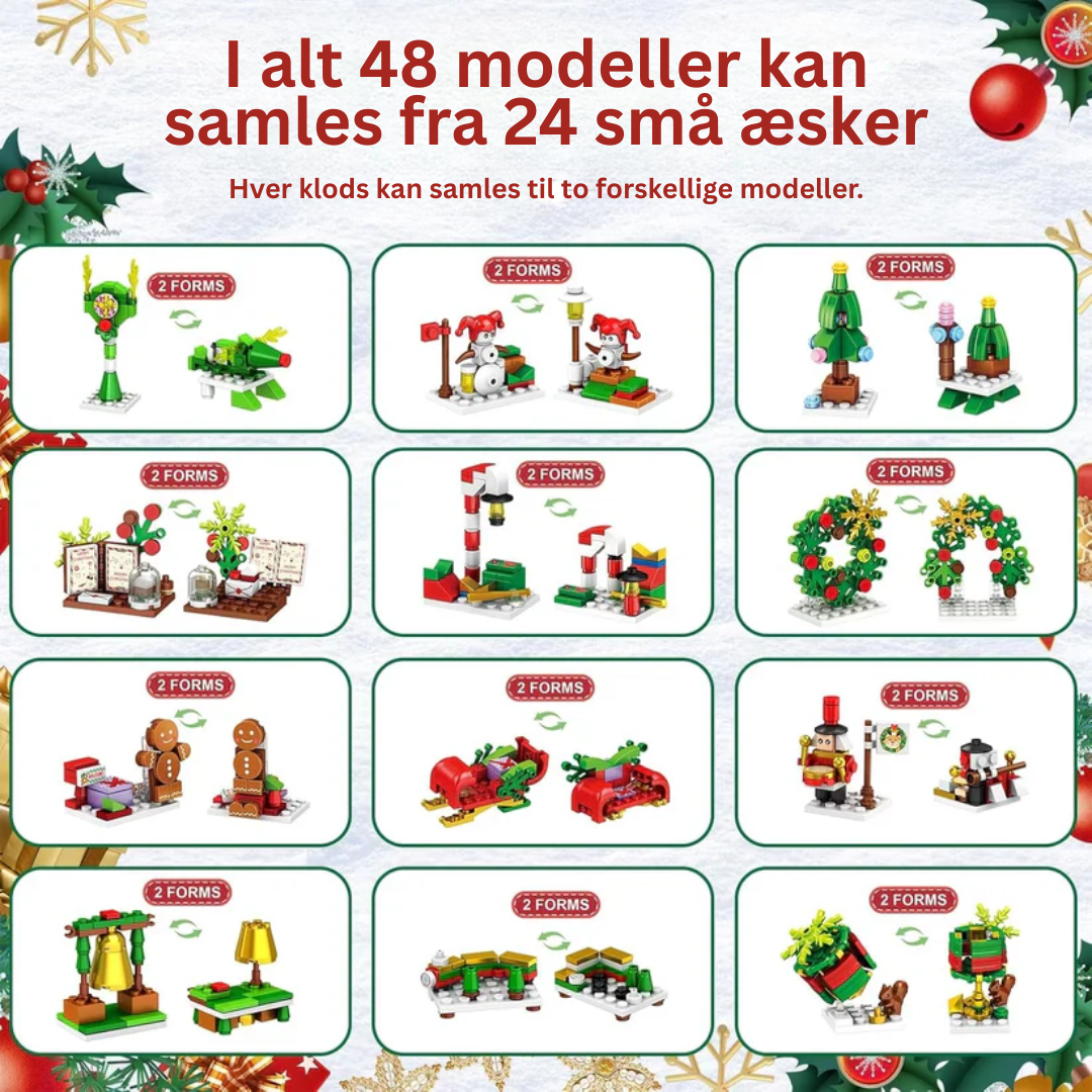 KlossJul™ – En adventskalender full av byggäventyr