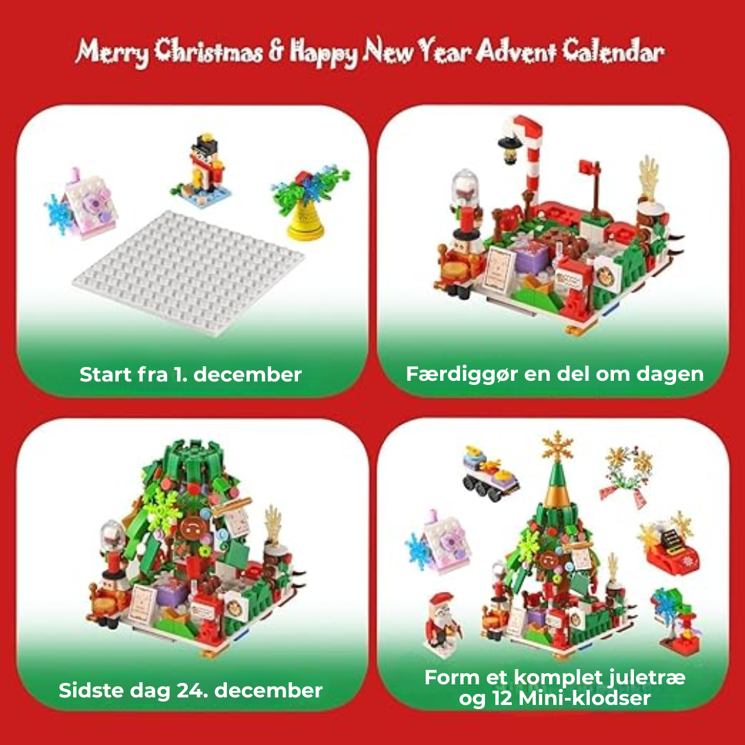 KlossJul™ – En adventskalender full av byggäventyr