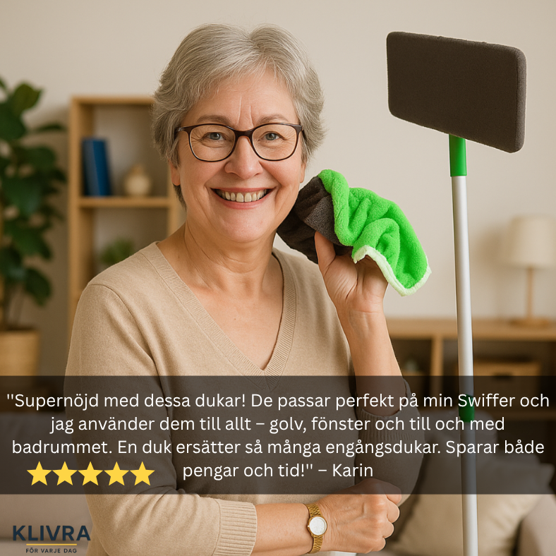EcoMopp™ – Rengör effektivt utan engångsprodukter
