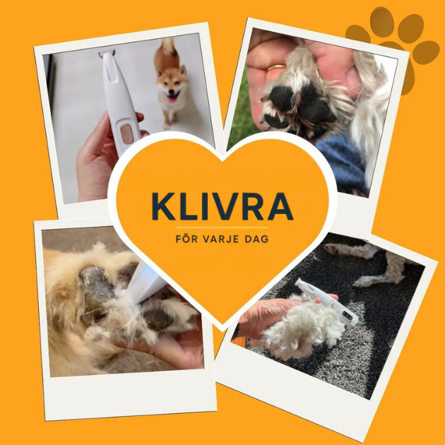 PälsPote™ – Skonsam trimmer för tassar och känsliga områden