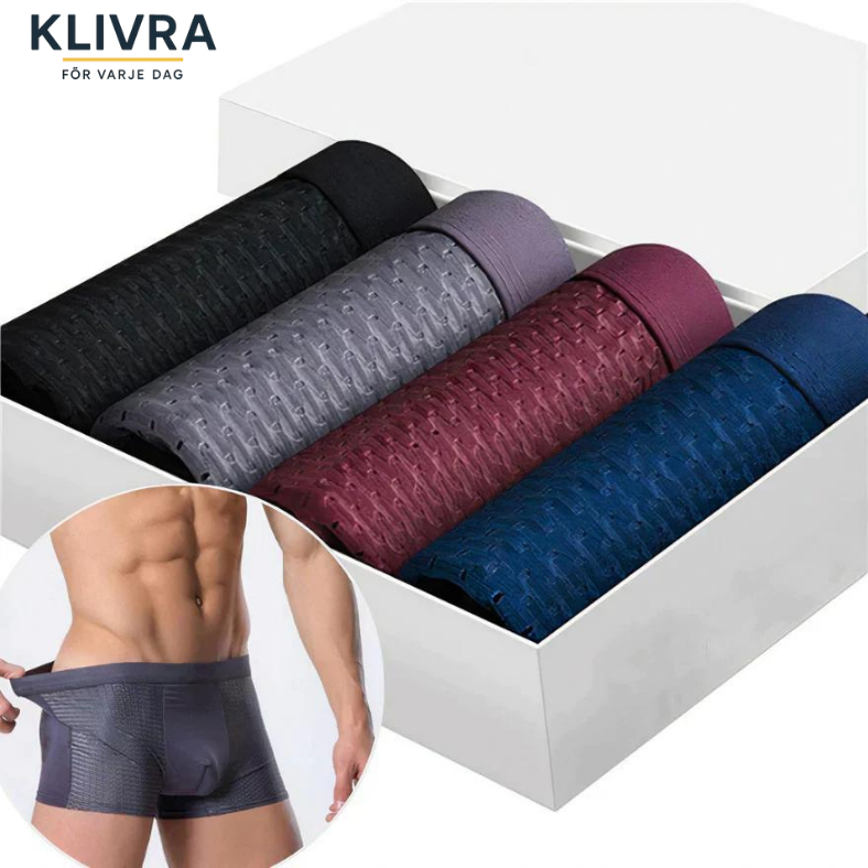 KomfortBoxer™ – Bambumaterial som håller dig sval och bekväm