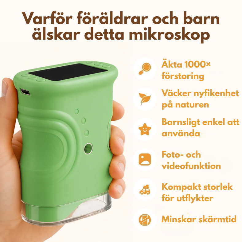 MiniForska™ – Låt barnen utforska världen på nära håll