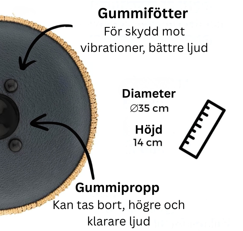 HarmoniTrumma™ – Låt ljudet stilla sinnet och skapa inre ro