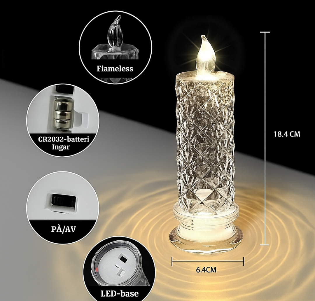 StämningsLjus™ – LED Kristallljus