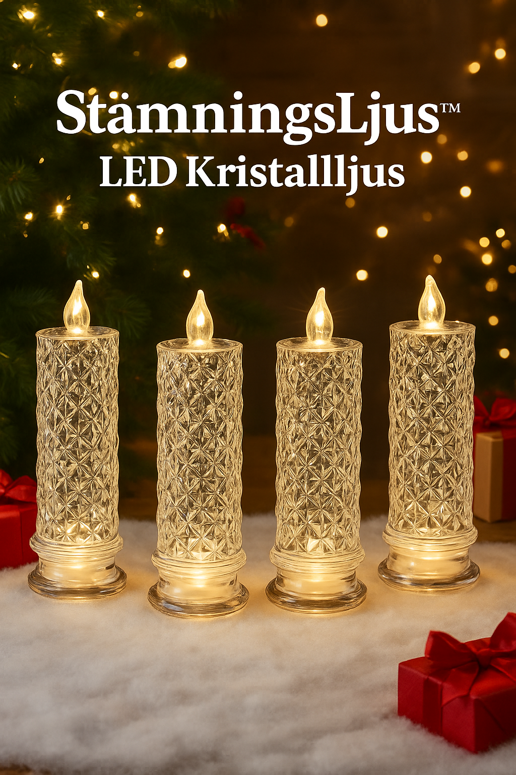 StämningsLjus™ – LED Kristallljus