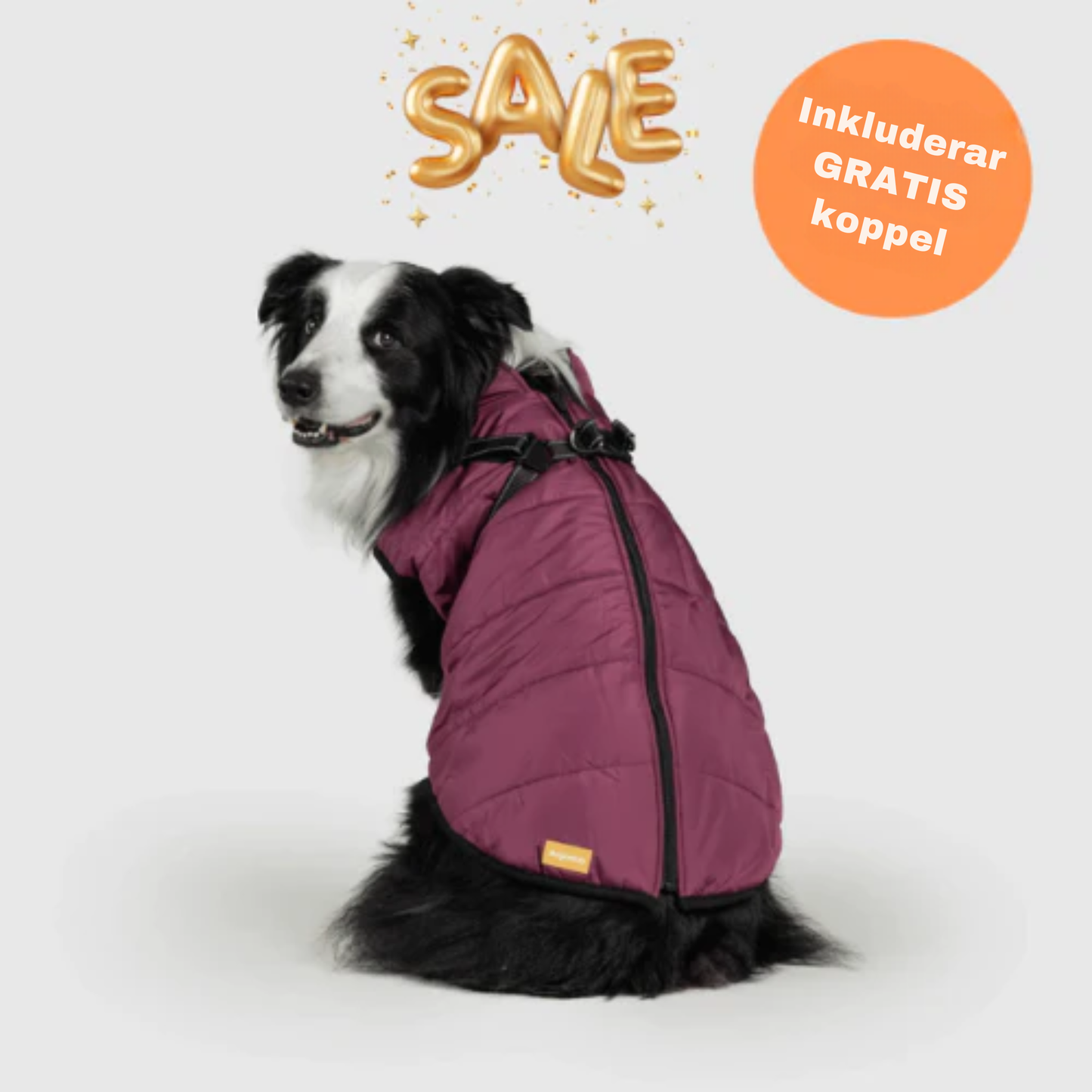FluffSkydd™ – Bekväm värmejacka för kalla promenader.