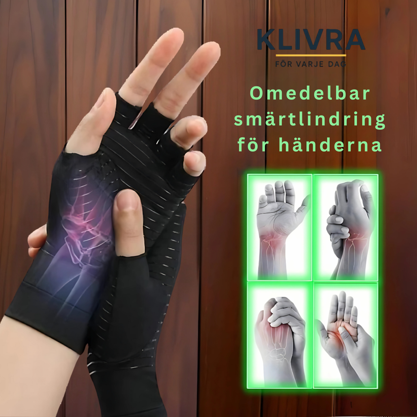 KompriHand™ – Kompression som minskar värk och svullnad