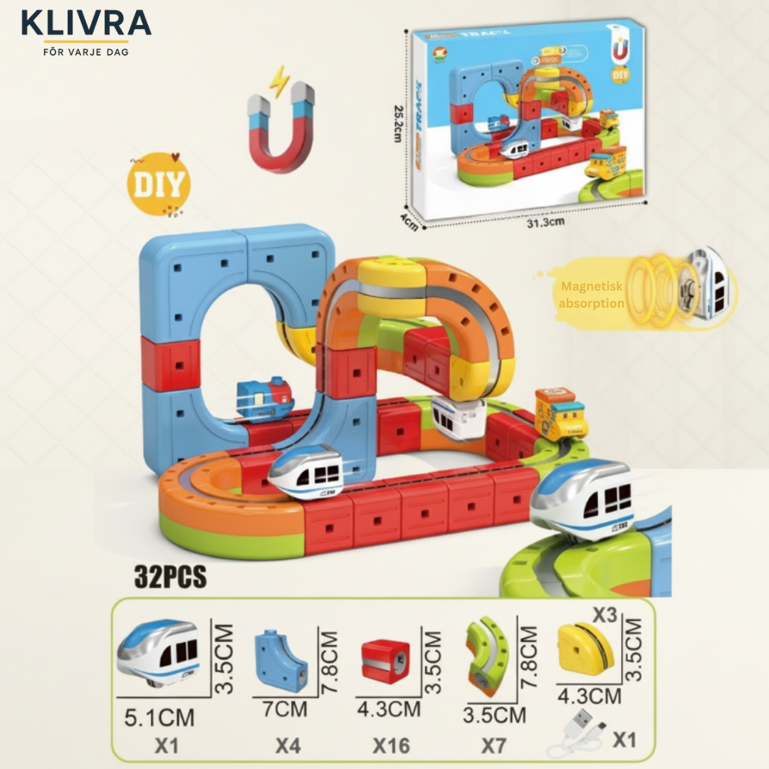 MagikTåg™ – Kreativ och elektrisk tåglek som imponerar varje gång