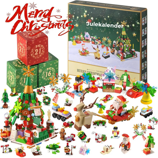 KlossJul™ – En adventskalender full av byggäventyr