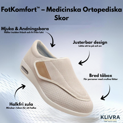 FotKomfort™ – Skor som lindrar, stabiliserar och ger fri rörelse