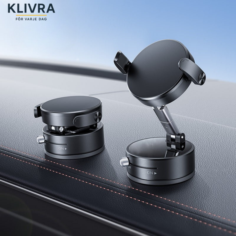 MagHold™ – Stabil mobilhållare med kraftig sugkopp och MagSafe-stöd