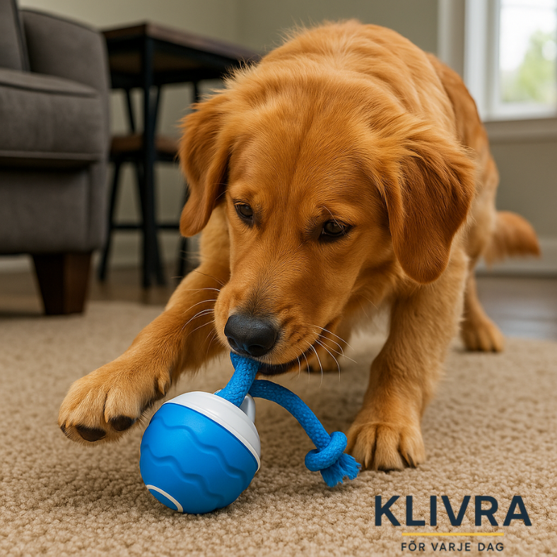 BärBoll™ – Studsar, piper och aktiverar din hund i timmar