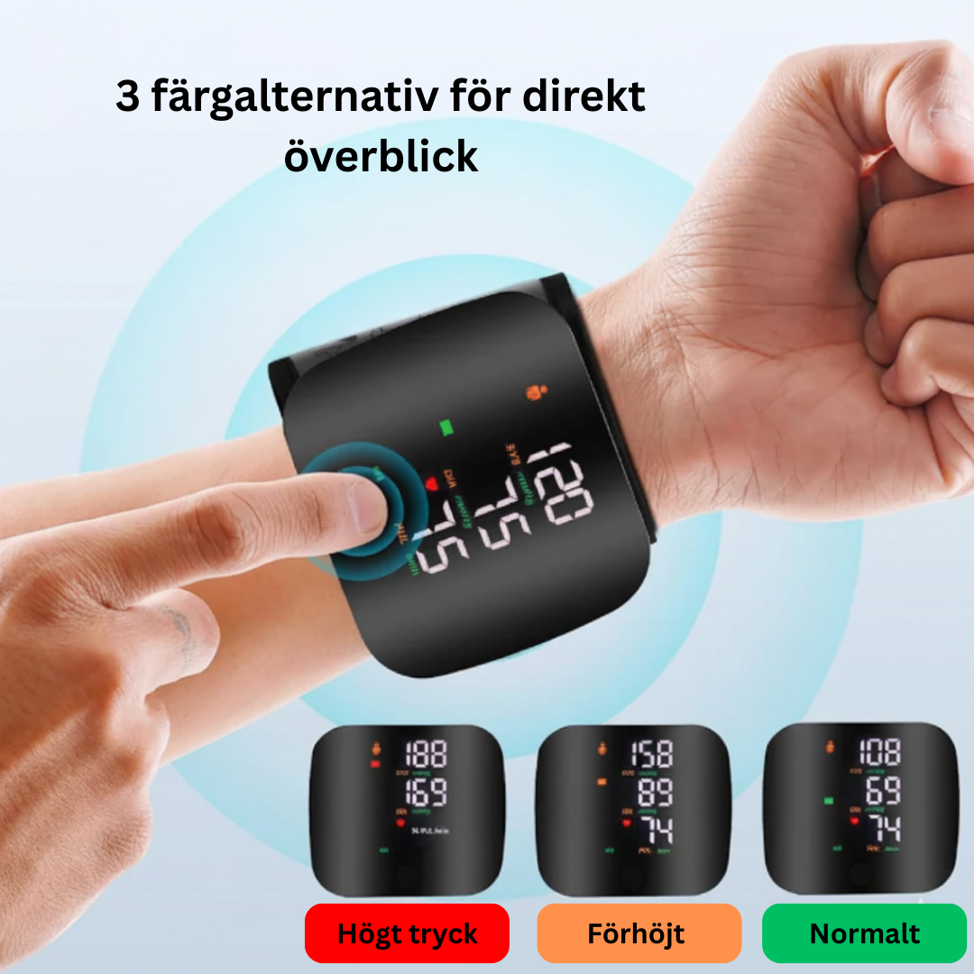 HjärtKoll™ – Håll koll på ditt blodtryck på ett tryggt sätt