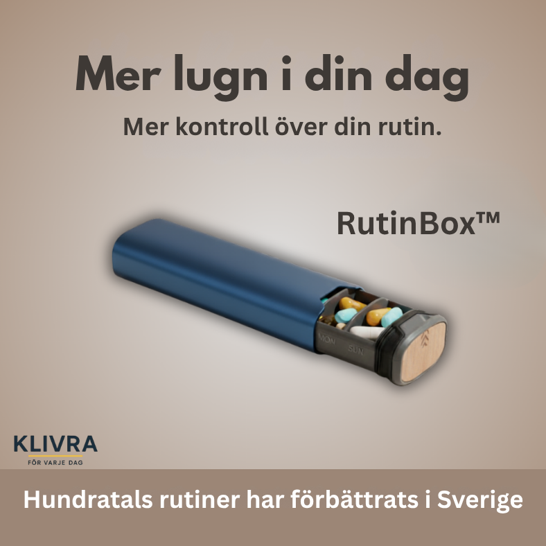 RutinBox™ – För dig som vill ha struktur och lugn i vardagen
