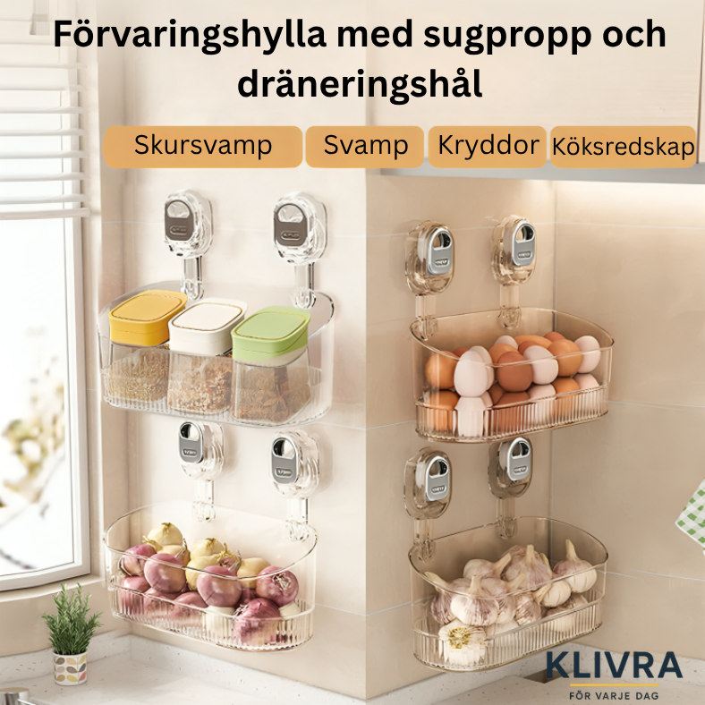 TorkaStäll™ – Håll diskbänken torr och organiserad varje dag