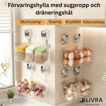 TorkaStäll™ – Håll diskbänken torr och organiserad varje dag