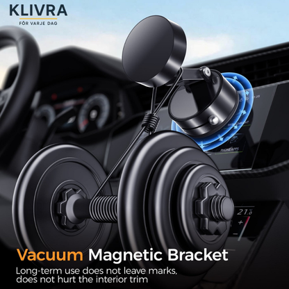 MagHold™ – Stabil mobilhållare med kraftig sugkopp och MagSafe-stöd