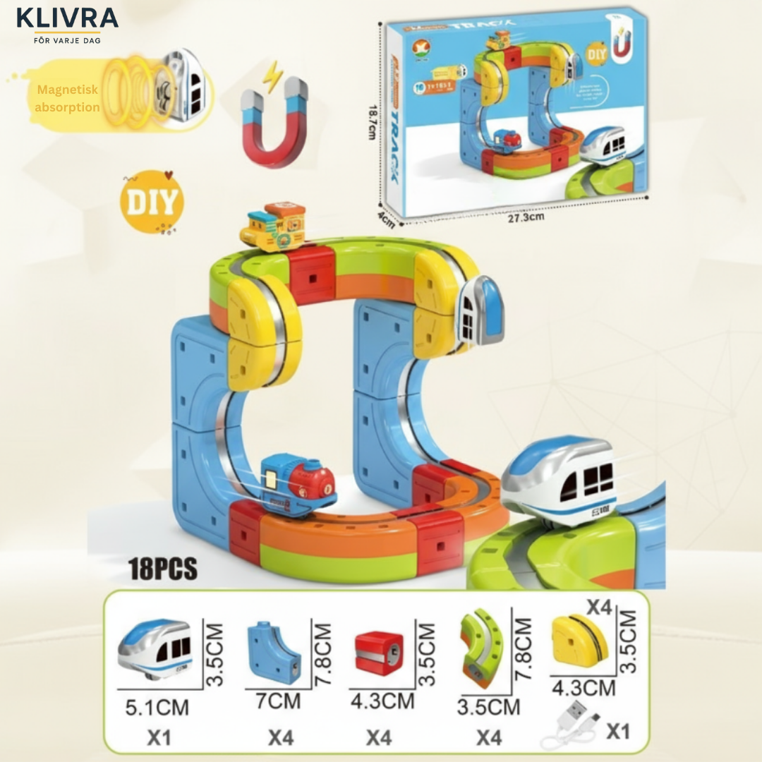 MagikTåg™ – Kreativ och elektrisk tåglek som imponerar varje gång