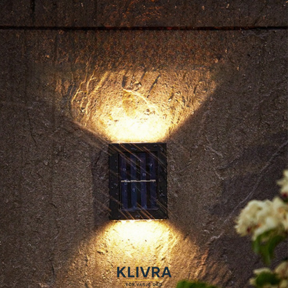 SolVägg™ – Trådlösa LED-vägglampor som skapar perfekt stämning i trädgården