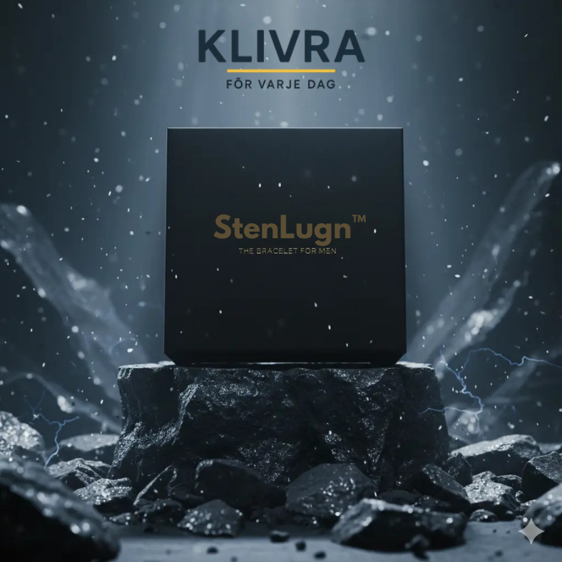StenLugn™ – Hematitarmband för fokus och harmoni