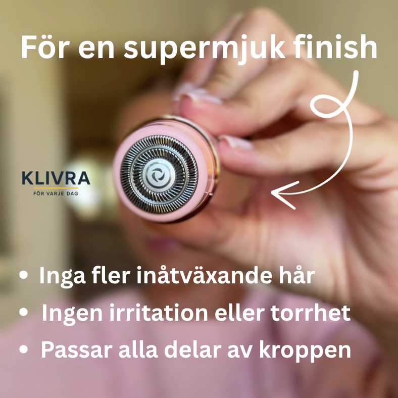 SilkyRak™ – För en behaglig och trygg rakningsupplevelse