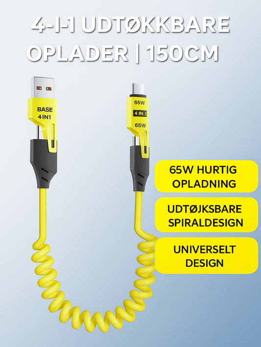 AllLadd™ – 4-i-1-lösningen för enkel laddning