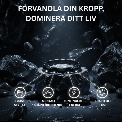 StenLugn™ – Hematitarmband för fokus och harmoni
