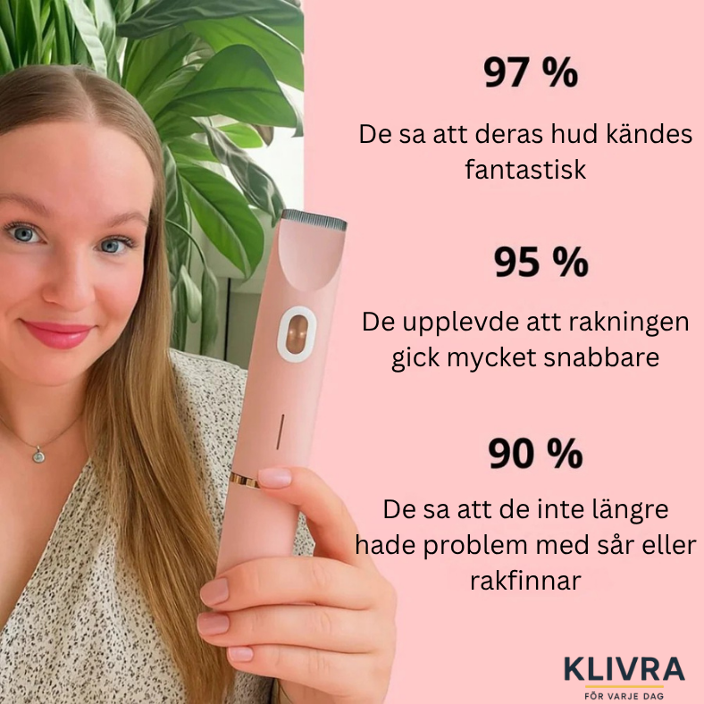 SilkyRak™ – För en behaglig och trygg rakningsupplevelse
