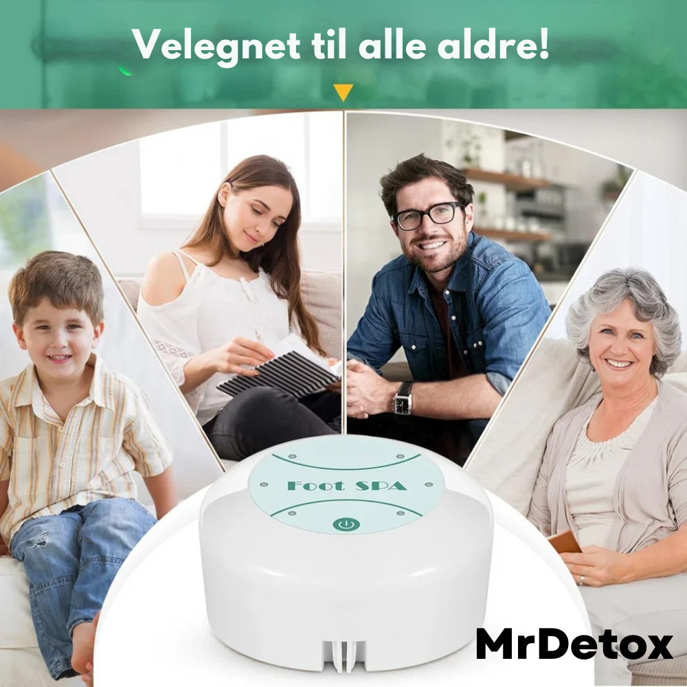 FotRens™ - Rensa kroppen, börja från fötterna!