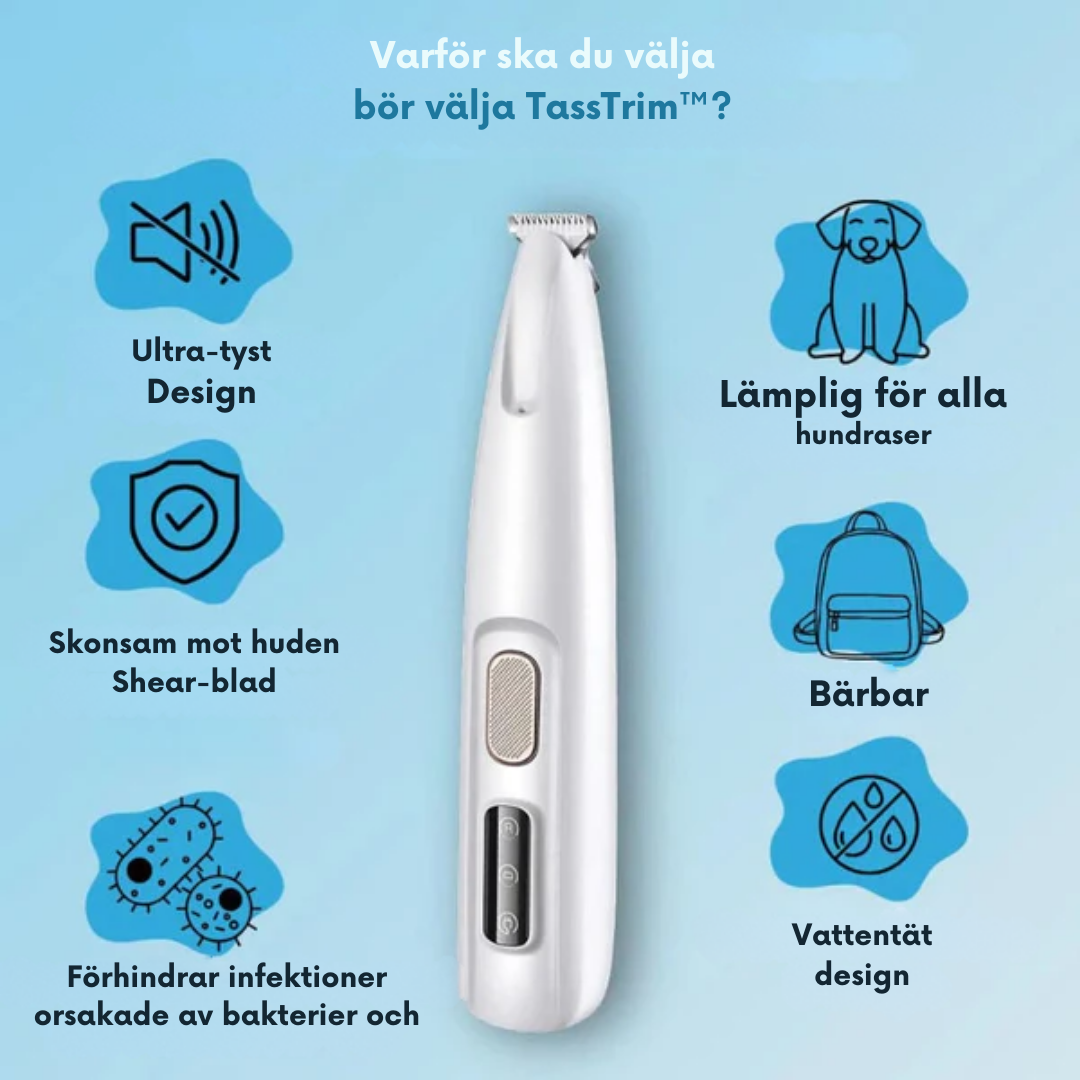 TassTrim™ – Skonsam klovård på bara sekunder!