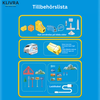 MagikTåg™ – Kreativ och elektrisk tåglek som imponerar varje gång