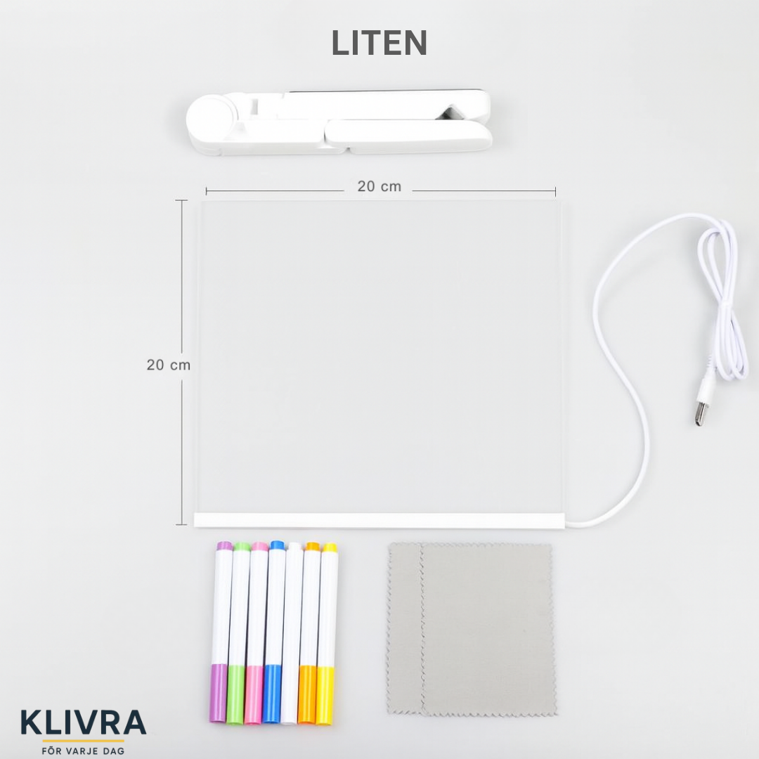 LjusBoard™ – Jämnt och klart ljus för ritning, spårning och design