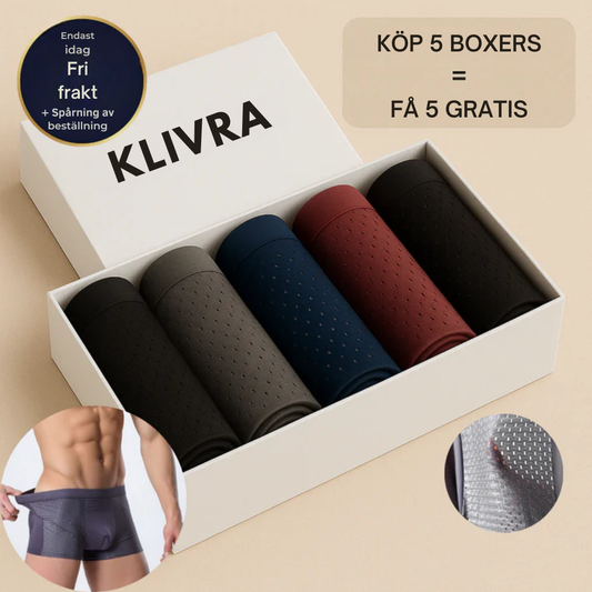 KomfortBoxer™ – Bambumaterial som håller dig sval och bekväm