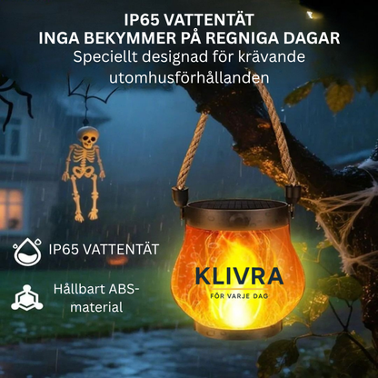 GlowFire™ – Solenergi och eldliknande sken i perfekt harmoni