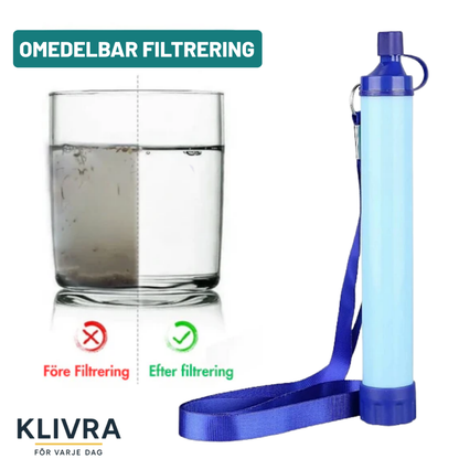 AquaNöd™ – Ditt livsviktiga vattenfilter för nödlägen